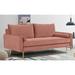 Villeda 70''W Polyester Square Arms Sofa