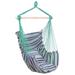 Yesfashion Hanging Rope Chair with Pillows Wear-resistant Excellent Bearing Capacity Cotton Canvas Chair