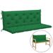 Htovila Garden Bench Cushion Green 59.1 Oxford Fabric