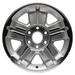 KAI 18 X 8 Reconditioned OEM Aluminum Alloy Wheel Machined and Light Silver Metallic Fits 2007-2007 Chevrolet Silverado Classic