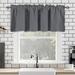 LWITHSZG Kitchen Curtains Valances Curtain Farmhouse Tier Curtains Kitchen Window Curtains 57Ã—18 Inch for Bedroom Living Room Single Panel Decor Valances for Windows