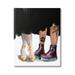 Stupell Industries Man & Woman Fashion Shoes Couple Beauty & Fashion Painting Gallery Wrapped Canvas Print Wall Art