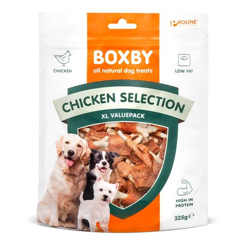 325g Boxby Hühnerauswahl Hundesnacks