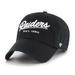 Women's '47 Black Las Vegas Raiders Sidney Clean Up Adjustable Hat