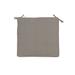 Replacement Chair Cushion Knife Edge 20x19 - Select Colors - Canvas Persimmon Sunbrella - Ballard Designs Canvas Persimmon Sunbrella - Ballard Designs