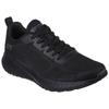 Sneaker SKECHERS "BOBS SQUAD CHAOS", Herren, Gr. 48,5, schwarz, Textil, casual, Schuhe, im monochromen Look, Freizeitschuh, Halbschuh, Schnürschuh