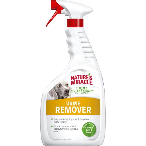 „NATURE’S MIRACLE Fleckentferner „“Dog Urin-Flecken-Entferner““ Reinigungsmittel 946 ml Gr. 946 ml, weiß Reinigungsmittel“