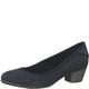 s.Oliver Damen Pumps Kleiner Absatz Elegant, Blau (Navy), 41