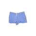 J.Crew Shorts: Blue Print Bottoms - Kids Boy's Size 8 - Light Wash