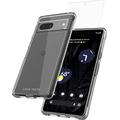 Case-Mate Google Pixel 7A Schutzhülle mit Displayschutzfolie (FlexiShield) [3,6 m Fallschutz] – Tough Clear