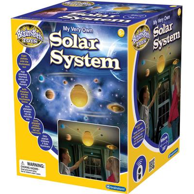 Nachtlicht BRAINSTORM "My Very Own Solar System, Sonnensystem mit Fernsteuerung" Lampen Gr. Ø 85cm, bunt Kinder