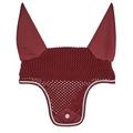 SmartPak Luxe Collection Ear Bonnet - Horse - Deep Passion Red - Smartpak