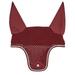 SmartPak Luxe Collection Ear Bonnet - Horse - Deep Passion Red - Smartpak