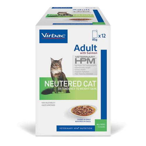 12x85g Virbac Veterinary Cat Adult Neutered Katzenfutter nass