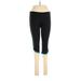 Danskin Now Active Pants - Low Rise Skinny Leg Cropped: Black Activewear - Women's Size Large