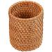 1pc Pen Holder Pen Organizer Sundries Storage Basket Woven Pen Holder Woven Vase