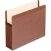 ZQRPCA 45302 Premium Reinforced Expanding File Pockets Straight Cut 1 Pocket Letter Brown