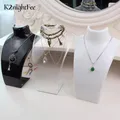 Mannequin Büste Schmuck Display für Ohr stecker/Ohrringe stehen Halskette Ketten regal Halskette