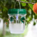 Solar Outdoor hängende Wespen falle führte Licht Obstgarten Bienen fänger Insekt Drosophila Falle