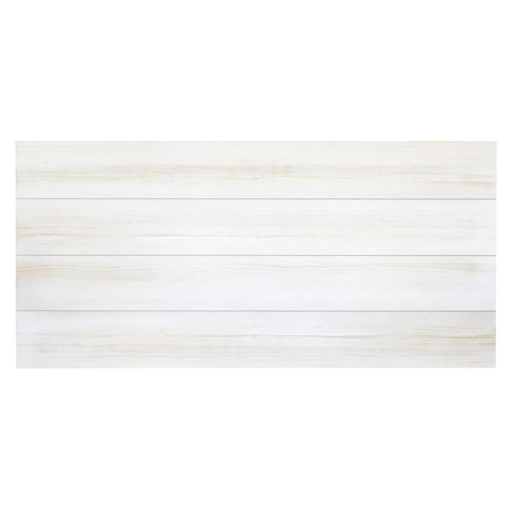 Tête de lit en bois de pin couleur blanche décapé 180x80cm