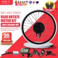 Ebike Conversion Kit 36V 48V 500W with Rear Rotate Hub Motor wheel Set For Electric Bike Conversion