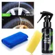 50/300ml Car Refurbish Tyre Gloss Tire Coating Spray Hydrophobic Sealant Wax Wheel Auto Re-black