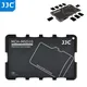 JJC Slim Memory Card Case Holder Anti-Shock Anti-Fall and Scratch Suitable for SD/Micro SD/TF Cards