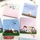 Snoopy Note Book Portable Tearable Cartoon Stationery Sticky Note Student Message Memo Small Book