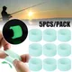 5PCS Luminous Ring Rod Rod Anti-skid Ring Slingshot Handle Silicone Ring Rod Rod Stop Rod Ring