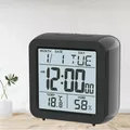 Electronic Table Snooze Alarm clock Calendar Kids Bedside Clock with Backlight & Home Temperature