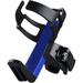 Bike Water Bottle Cage: No-Screws Universal Adjustable Rotatable Clip Holder Bicycle Large Drink Load Rack Cycling Wide Lightweight Side Mount Handlebar for Road & Mountain Bikes-1PCS