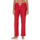 Amazon Essentials Damen Schlafhose aus Flanell (in Übergröße erhältlich), Rot Weiß Punkte, XL