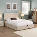 Queen Size Upholstered Platform Bed with Storage, Tufted Headboard