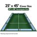 Supreme Plus Rectangle Green Swimming Pool In-Ground Winter Cover (Choose Sizes) 20 x 40