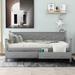 Rustic Casual Style Twin Size Daybed with 2 Large Drawers