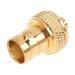 Straight Gold Plated BNC Female Jack to SMA Female RF Coaxial Connector Adapter