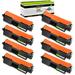 GREENCYCLE 8 Pack Compatible for HP 30X CF230X CF230A High Yield Black Toner Cartridge Replacement with LaserJet Pro M203dw M203dn M203d Laserjet Pro MFP M227fdn M227fdw M227sdn Printer