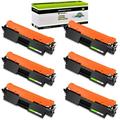 GREENCYCLE 6 Pack Compatible for HP 30A CF230A Black Toner Cartridge Replacement with LaserJet Pro M203dw M203dn M203d Laserjet Pro MFP M227fdn M227fdw M227sdn Printer