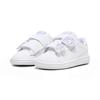 Sneaker PUMA "PUMA Smash 3.0 Sneakers Mädchen", Kinder, Gr. 23, lila (weiß vivid violet silber lila metallic), Obermaterial: Textil, Synthetik; Futter: Textil; Innensohle: Textil; Laufsohle: Gummi, Schuhe