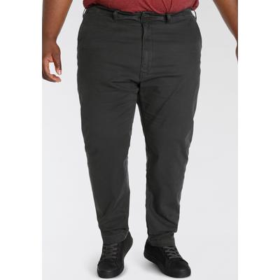 Chinohose LEVI'S PLUS "Chino XX STD TAPERED CHINO B&T", Herren, Gr. 42, Länge 32, schwarz (mineral schwarz), Obermaterial: 98% Baumwolle, 2% Elasthan, casual, Hosen Image