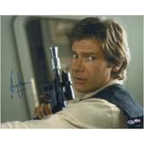 Harrison Ford The Empire Strikes Back Autographed 16" x 20" Holding Gun Photograph - BAS