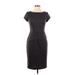 Jones Wear Dress Casual Dress - Sheath: Gray Print Dresses - Women's Size 6