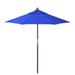 Joss & Main Manford Ausonio 7.5' x 7.5' Octagonal Market Umbrella in Blue/Navy | 97.5 H in | Wayfair 56C6F7DCB3044674BDFA2DFC2D4E569E