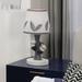 Lambs & Ivy Table Lamp Fabric in Brown/Gray/White | 14 H x 7 W x 7 D in | Wayfair 737024B