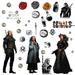 Room Mates The Witcher Characters Wall Decals Vinyl | 34.75 H x 18 W in | Wayfair RMK5404SCS