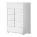 Orren Ellis Adrainne 5 Drawer Chest Wood in White | 48 H x 31 W x 18.5 D in | Wayfair BCB5D5A0A38244208A53B0ECA7A8FC87