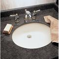 American Standard Ovalyn Ceramic Oval Undermount Bathroom Sink w/ Overflow in White | 7.5 H x 17.375 D in | Wayfair 497221.02