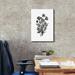 Red Barrel Studio® Pen & Ink Wildflower II On Canvas by House Fenway Print Canvas in White | 26 H x 18 W x 0.75 D in | Wayfair