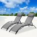 Ebern Designs 2 - Person Seating Group w/ Cushions Metal in Black | Outdoor Furniture | Wayfair 104F6F92D1644E12808BBC1F979ED602