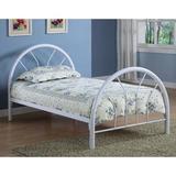 Wildon Home® Fairbanks Twin Bed Metal in White | 40 H x 42 W x 78.5 D in | Wayfair CST2810 4437253